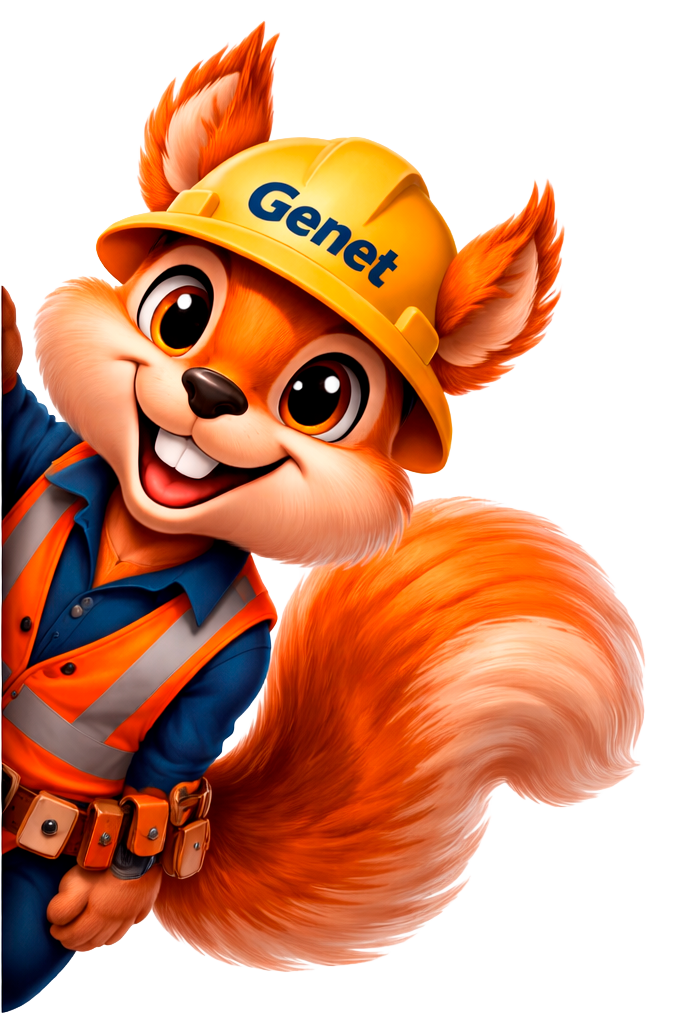 Mascotte de Genet construction