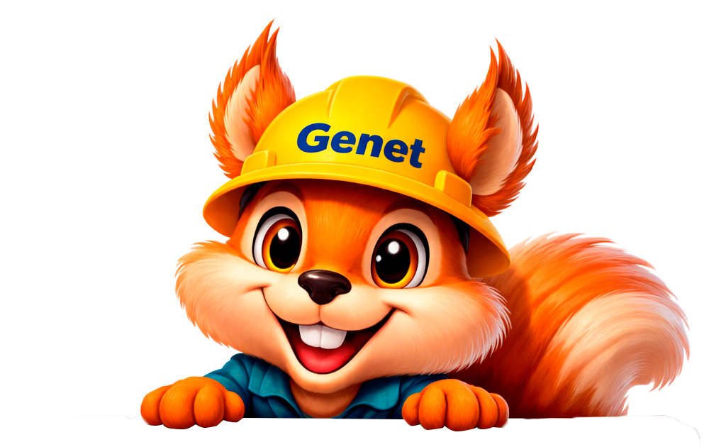 Mascotte de Genet construction
