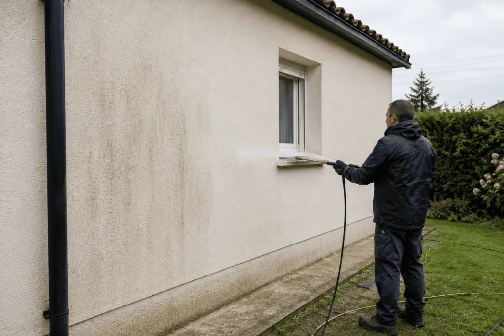 Comment nettoyer une façade en crépi sans l’abîmer : le guide pas à pas