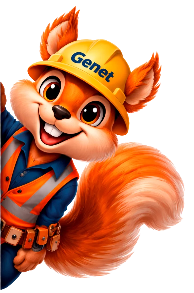 Mascotte de GENET BATIMENT